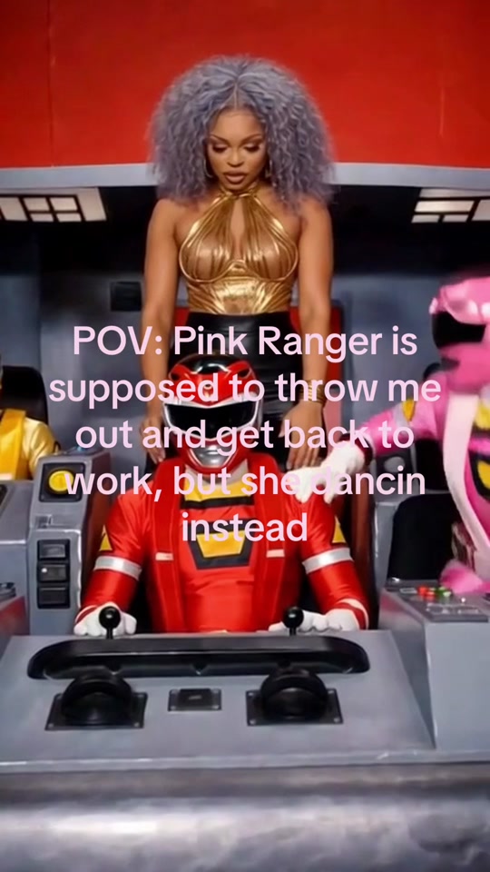 Pink Ranger is just supposed to throw me off the Megazord , but she o...